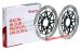 Brembo 320mm T-Drive Brake Rotors w/ Black Carrier - Honda CBR1000RR/ABS/SP, 208.A985.64 (FREE EXPRESS SHIPPING)